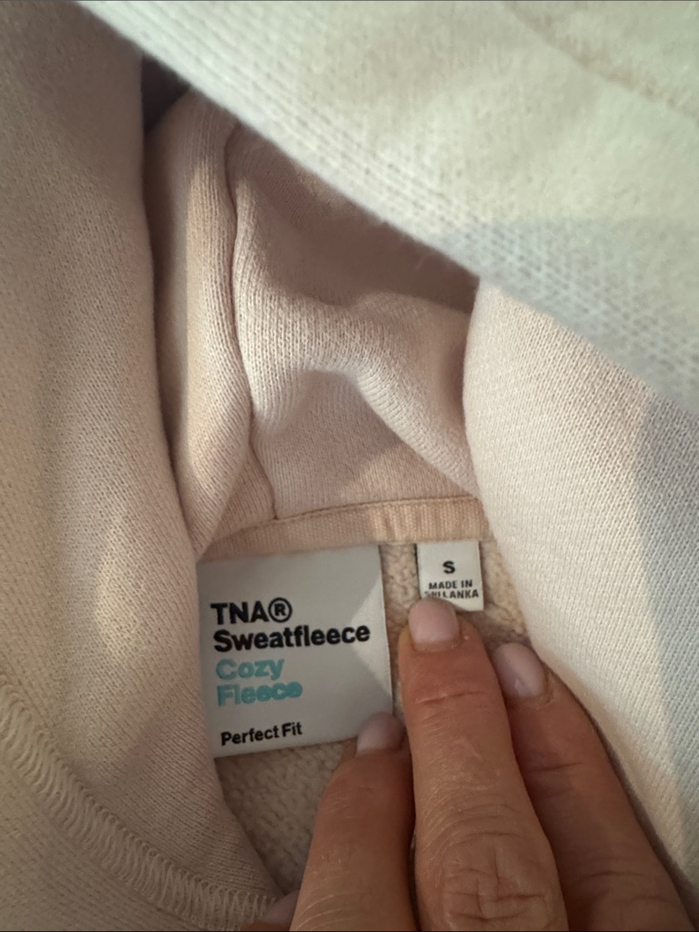 TNA Cozy Sweatfleece Women's Crewneck - Light Pink